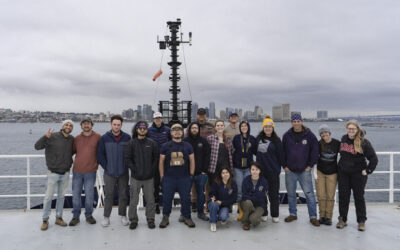 SDSU Researchers Spent 12 Days at Sea Identifying Potential Hazards to Coastal Communities
